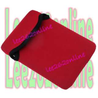 Cushion Case Pouch Sleeve Bag For Kobo Touch Red New  