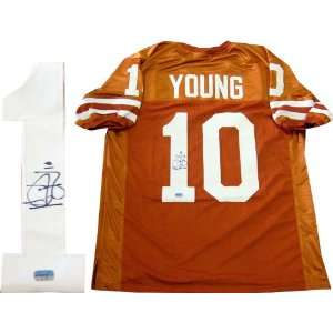  Vince Young Autographed University of Texas Longhorns 
