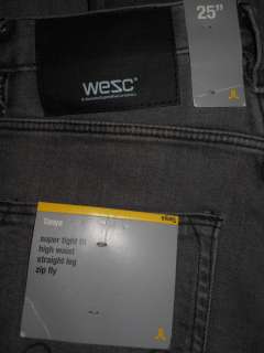 NWT WESC Urban Outfitters TANYA Super Tight Fit Straight Leg High 