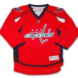   Washington Capitals Alex Ovechkin Kids Size 4 7 Hockey Jersey New