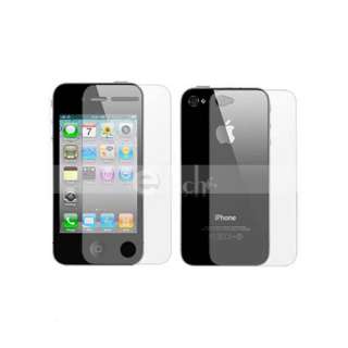 Hybrid 3 PIECE HARD CASE COVER FOR APPLE IPHONE 4 4G  