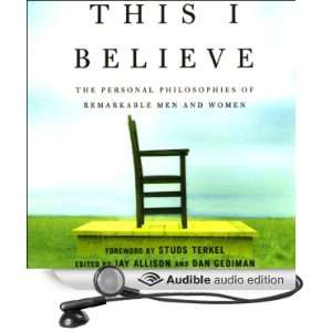   Believe (Audible Audio Edition) Jay Allison, Dan Gediman Books