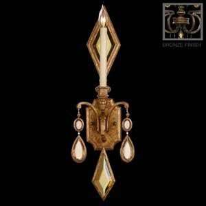  Fine Art Lamps 717850 3ST Encased Gems Bronze Patina Wall 