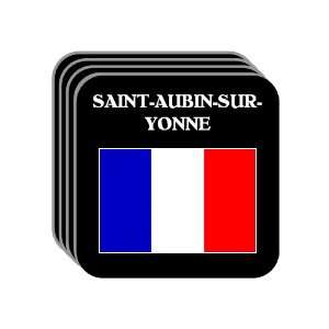  France   SAINT AUBIN SUR YONNE Set of 4 Mini Mousepad 