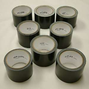   DUCT TEST PACK Duct Tape Test Pack 3 in. x 10 yds. [8 rolls] (Black