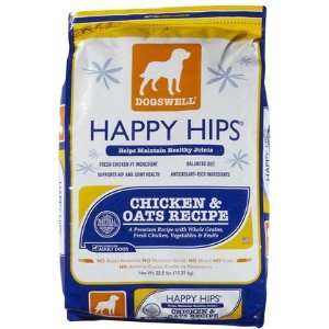 Dogswell Happy Hips Chicken & Oats Recipe   22.5 lb (Quantity of 1)