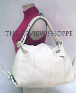 Rough Roses Wrapped Handle Shoulder Bag Cream NWOT $375 REDUCED PRICE 