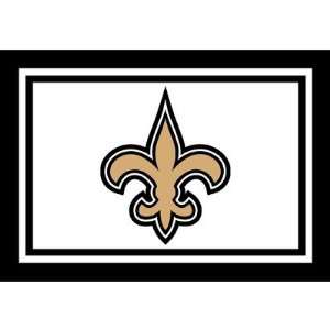   New Orleans Saints Football Rug Size 54 x 78 