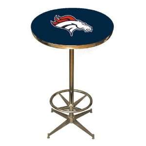   Broncos NFL 40in Pub Table Home/Bar Game Room