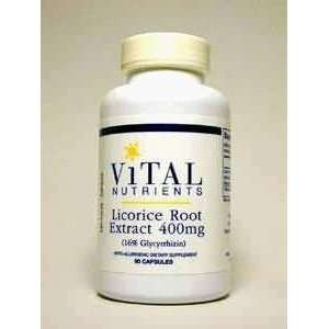   Vital Nutrients   Licorice   90 caps / 400 mg