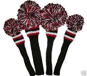 Set of 4 Chill Designs Pompom Headcovers   TO ORDER  