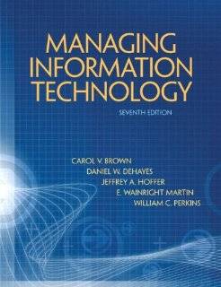 Managing Information Technology (7th Edition)Books