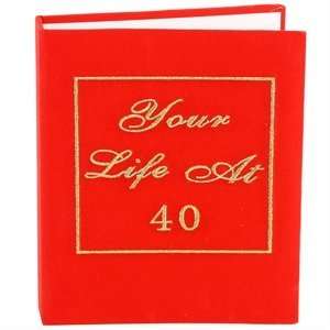  Your Life 40th Birthday Photo Album