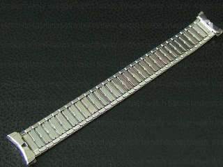 NOS Uniflex 3/4 Stainless Slim Expansion Watch Band  