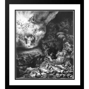  The Angel Appearing To The Shepherds 20x23 Framed and 