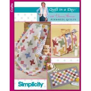 Simplicity 4663 Sew Pattern Quilt In A Day   Diaper Bag, Baby Changing 