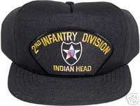 VETERAN BALL CAP   U. S. ARMY   2nd INFANTRY DIVISION  