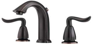   ST0Y Satiago Santiago 8 Widespread Bathroom Faucet, Tuscan Bronze