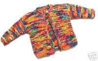 Colinette 1 YEAR OLD BABY JACKET KNITTING PATTERN  