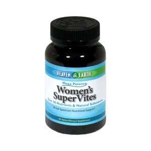  HEAVEN AND EARTH WOMENS SUPERVITES 90 TABLETS Health 