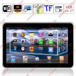 10.2 Android 2.2 512MB DDR2 4GB GPS WIFI 3G Tablet PC  