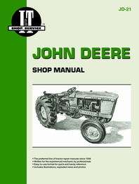 JD Tractor Service Shop Manual JD21  1010, 2010 9780872880757  