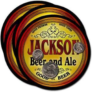  Jackson, SC Beer & Ale Coasters   4pk 