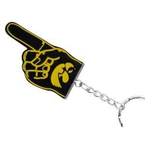  Iowa Hawkeyes #1 Finger Keychain NCAA