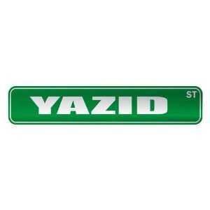   YAZID ST  STREET SIGN