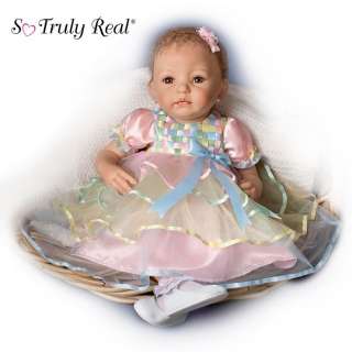   Baby Ella 19 Inch Lifelike Baby Girl Doll By Ashton Drake  