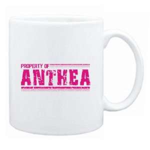  New  Property Of Anthea Retro  Mug Name