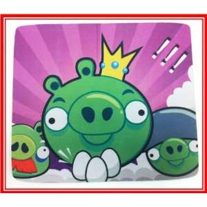   Mouse Pad (Green Pig with Crown and 2 other pigs) 