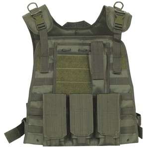 Fox Tactical Modular Plate Carrier Vest   OD Green   Brand New   Free 