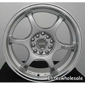  18x7.5 Silver RSL Ricochet 4x100 4x4.5 Automotive