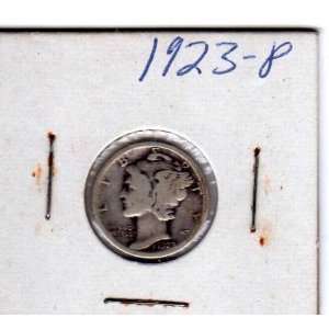  1923 Silver Mercury Dime 