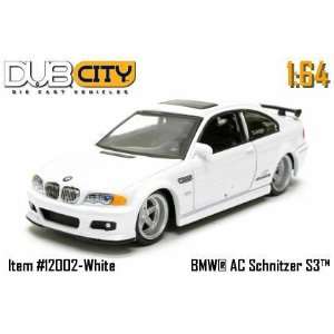  Dub City 164 Scale 2005 BMW AC Schnitzer S3 White Die 