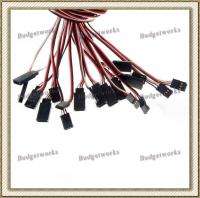 1000mm 3 Pin Servo Leads Connection Extension Cables*10  
