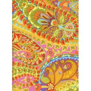  Kaffe Fassett Westminister Paisley Jungle Lime by the Half 
