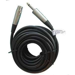  Audio2000s ADC283B 5 25 ft. Speaker Cable .25 in. Xlr 