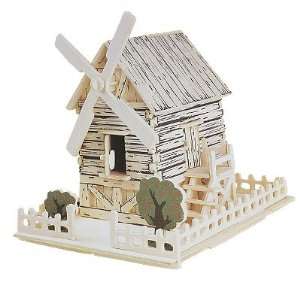  Como Wooden Country Windmill Model Woodcraft Construction 