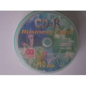  10 pack 3 mini CD R BUSINESS CARD GQ Great Quality 