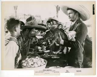 Movie Still~Marlon Brando with pig~Viva Zapata (1952) Description 