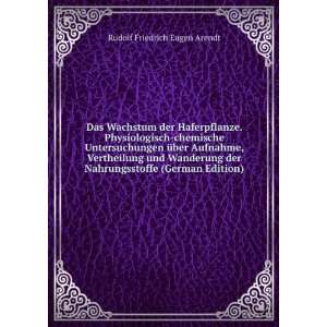   Nahrungsstoffe (German Edition) Rudolf Friedrich Eugen Arendt Books