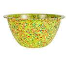 Zak Designs Kiwi Green Extra Large Confetti Melamine Mixing Bowl