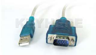Câble Convertisseur USB vers RS232/DB9 Série 9 Pin,F111  