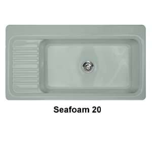 CorStone 59120 Seafoam Sakonnet Sakonnet Single Bowl Self Rim Kitchen 