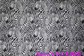 Zebra Exotic Safari Wildlife Animal Curtain Valance NEW  