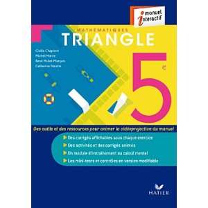 triangle 5eme edition 2010, cd rom manuel interactif licence 4 ans 
