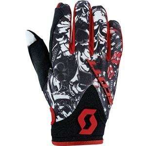  Scott Gambler 250 Series Gloves   X Large/Black/White 