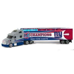   York Giants Super Bowl 42 Champions Tractor Trailer